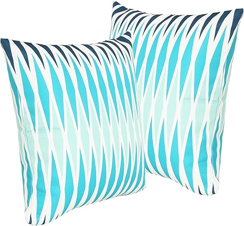 Amazon Com Xanthe Outdoor Cushions 17 75 Square Geometric