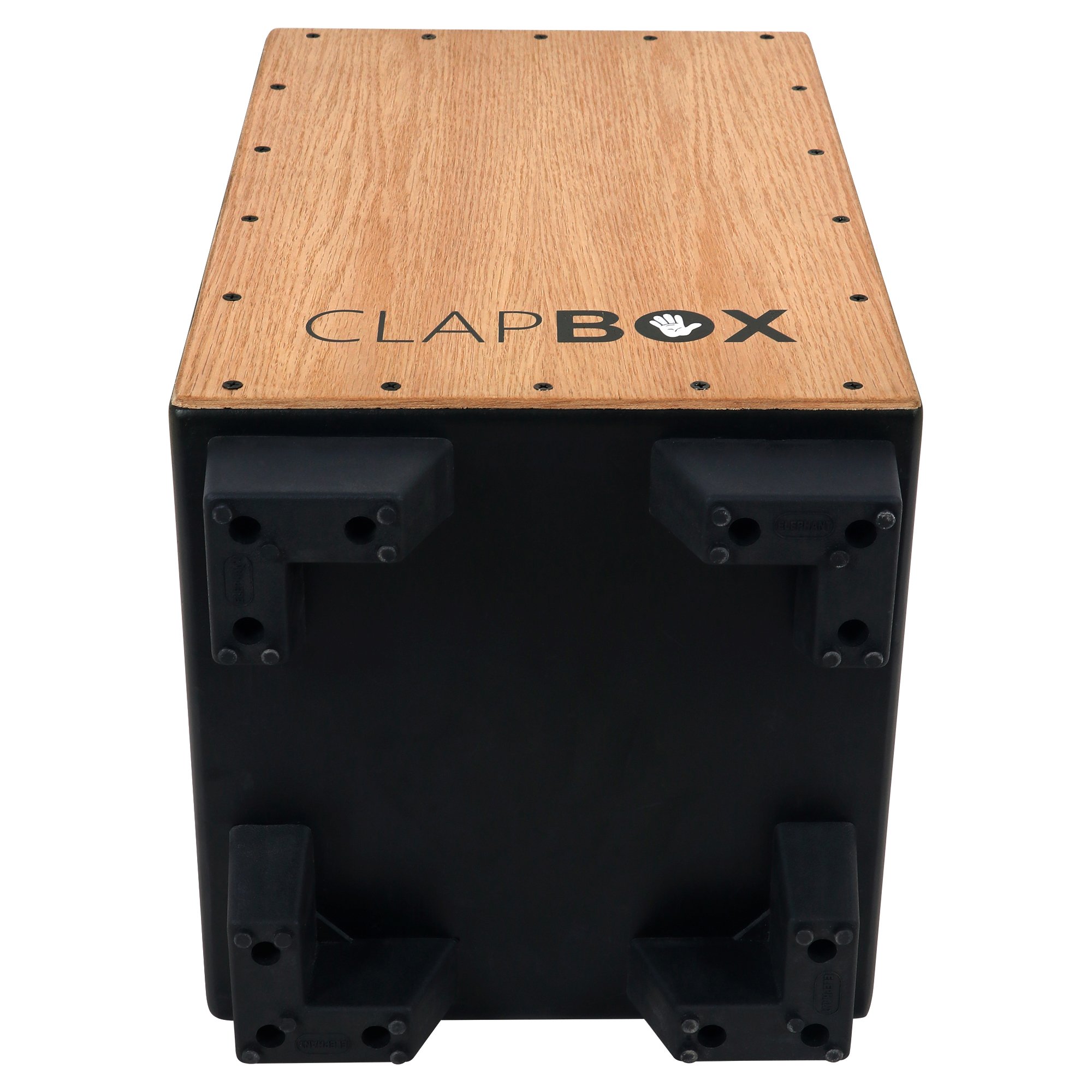 Clapbox Cajon CB11 Black, Oak Wood (H50 W30 L30) 3 Internal