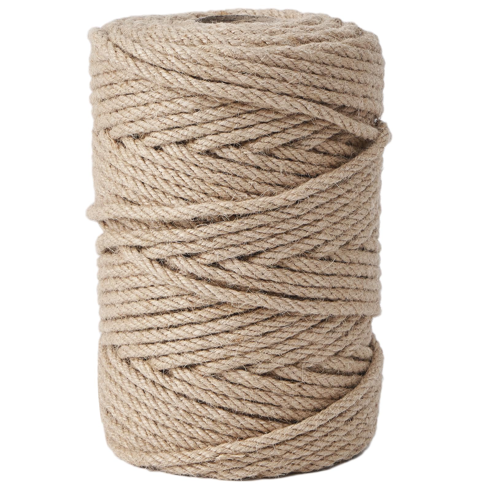 LZ.MZXU Jute Rope 10M/15M/20M String Garden Twine for Outdoor Use, Decorating，DIY Arts Bundling Crafts