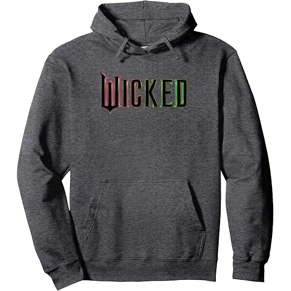 Amazon.com: Wicked Logo Front & Back Pullover Hoodie : Clothing