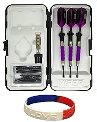 Sure Grip Viper Purple Soft Tip Darts with Dart