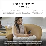 Google Wifi Pro Wi-Fi 6E Mesh Router Snow 1 Pack Fast Whole Home Coverage view 3