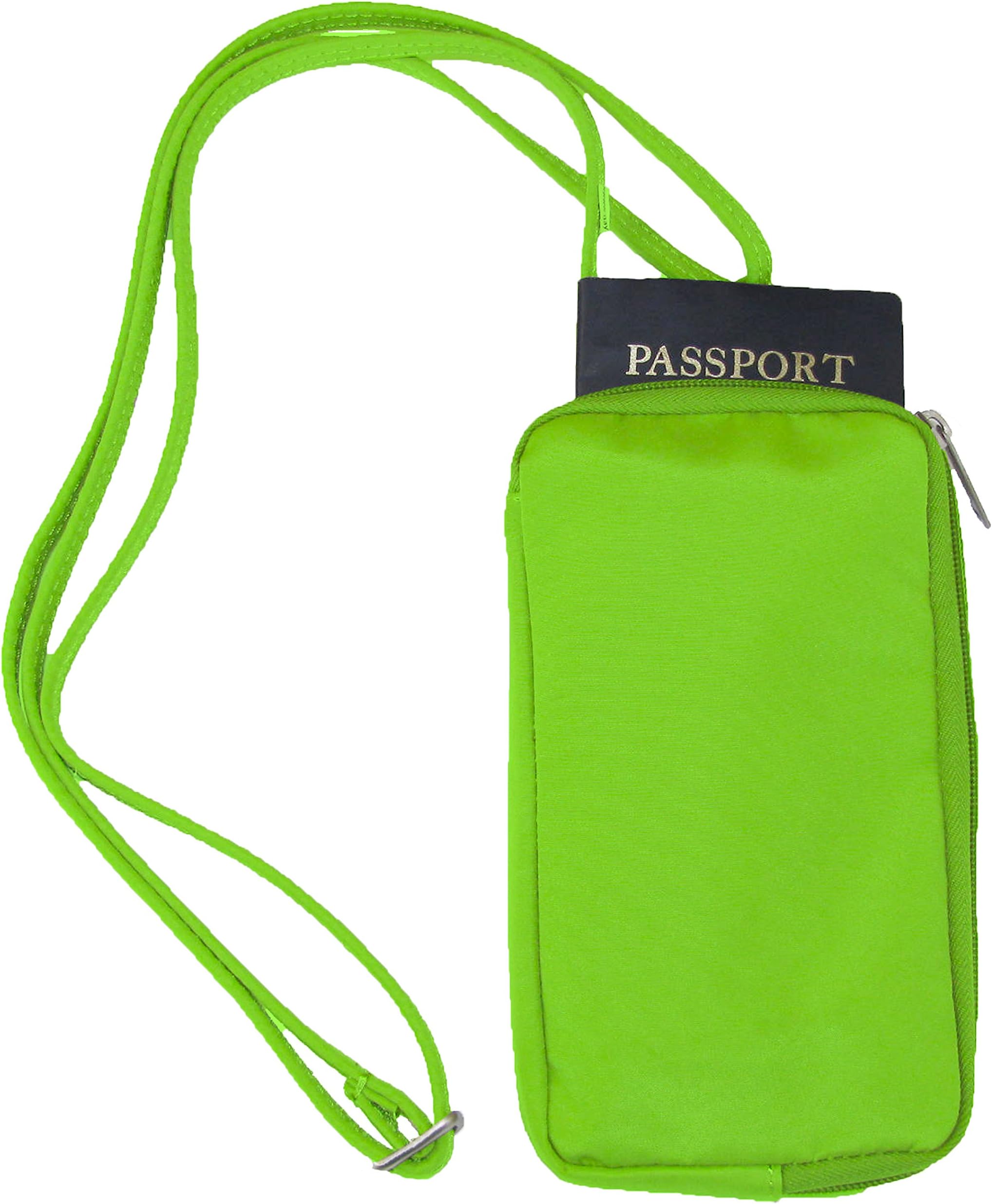 Be Safe Bags Anti-Theft RFID Multi-Compartment Grande Passport Zipper Wallet