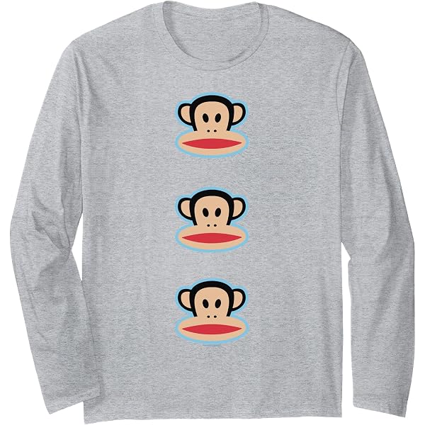 JULIUS / ユリウス/ Dble Face harness T-Shirt Amazon.com: Paul Frank Julius Big Face Center Chest Long Sleeve T
