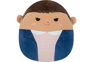 Squishmallows Original “Stranger Things” 10-Inch Eleven - Official Jazwares Plush (Medium-Sized)