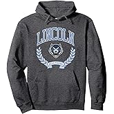 Lincoln Blue Tigers Victory Vintage Officially Licensed Pullover Hoodie
