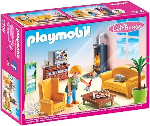 Playmobil 5308 - Wohnzimmer mit Kaminofen