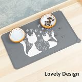 LeashPotato Cat & Dog Feeding Mat - Waterproof Non-Slip Silicone 30x47.5cm view 4