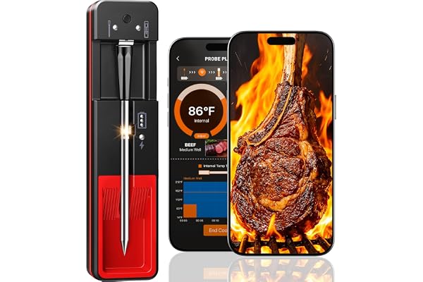 Wireless Bluetooth Instant-Read Meat Thermometer