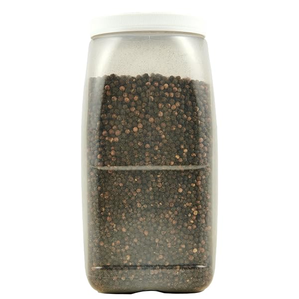 SPICE CLASSICS WHOLE BLACK PEPPER, 5.75 LB – ONE 5.75 POUND CONTAINER OF BULK WHOLE BLACK PEPPER, PERFECT FOR GRINDER REFILLS