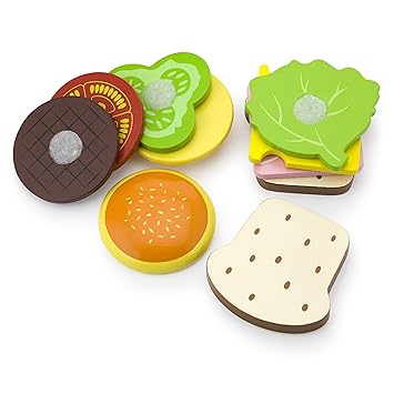 build a burger toy