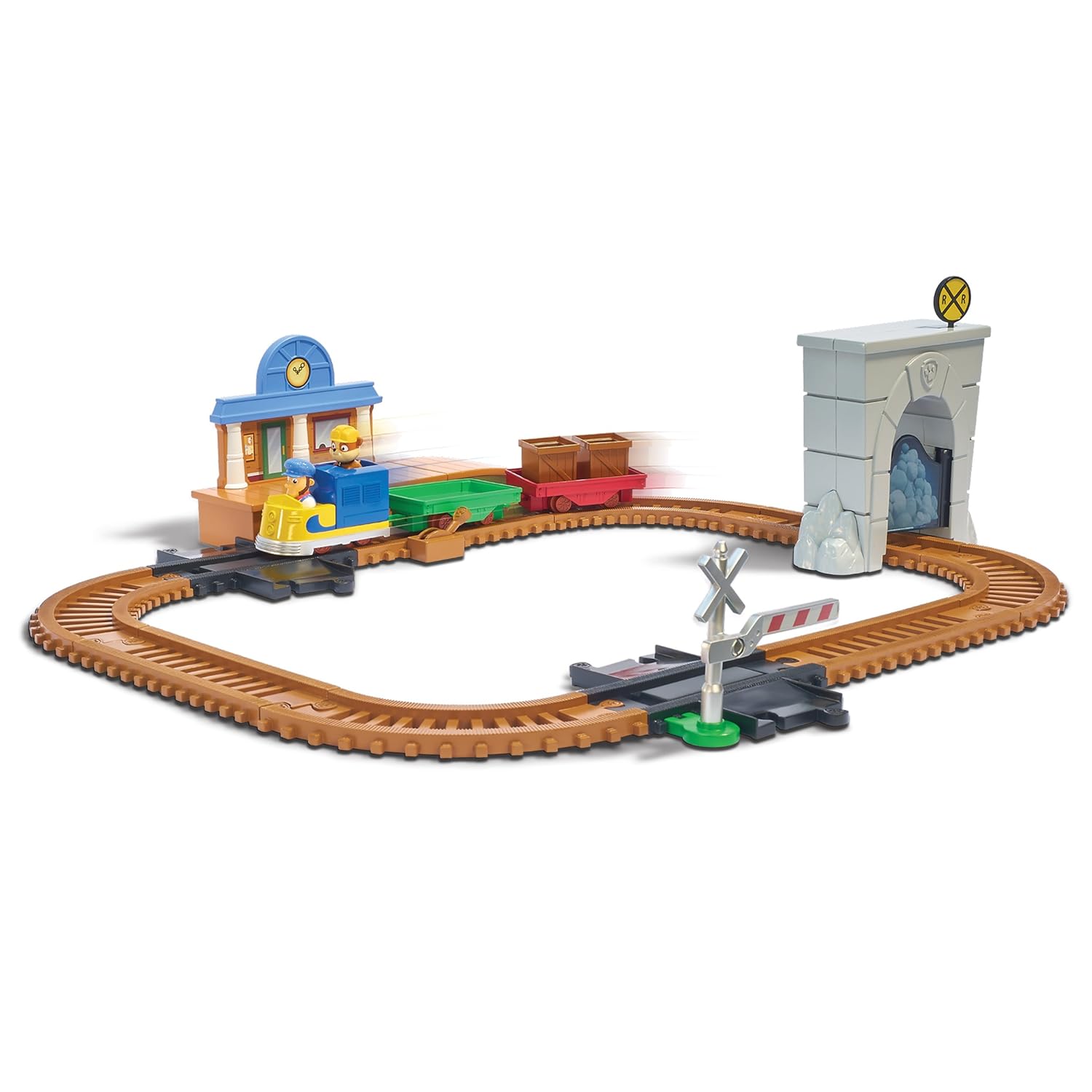 paw patrol adventure bay train table