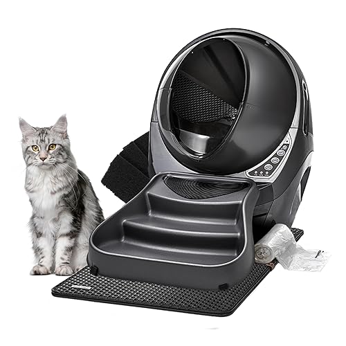 Litter-Robot Connect Core Bundle by Whisker, Grey Includes