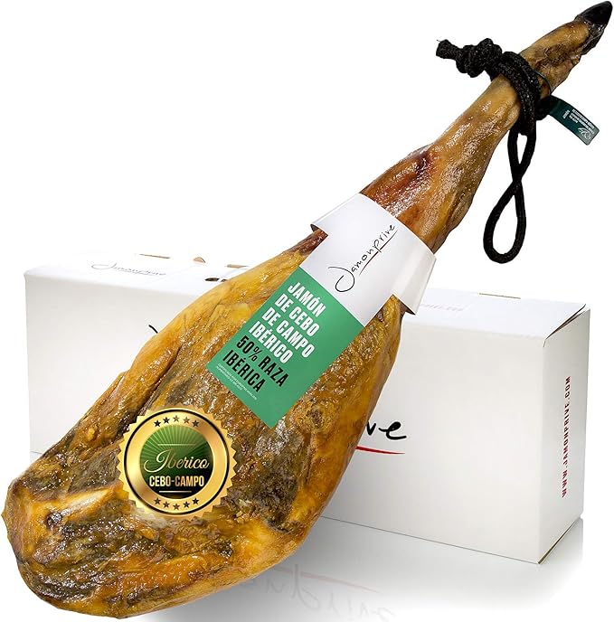 Prosciutto Pata Negra Iberico di Mangime di Campagna 7 7.5 Kg Jamon