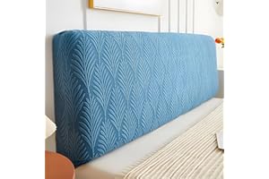 JOKIVTOU Solid Jacquard Fabric Headboard Covers Slipcover,Stretch Bed Headboard,Bed Head Cover Slipcover Backrest Cover Headboards Beds Cover Protective Universal Dustproof Modern