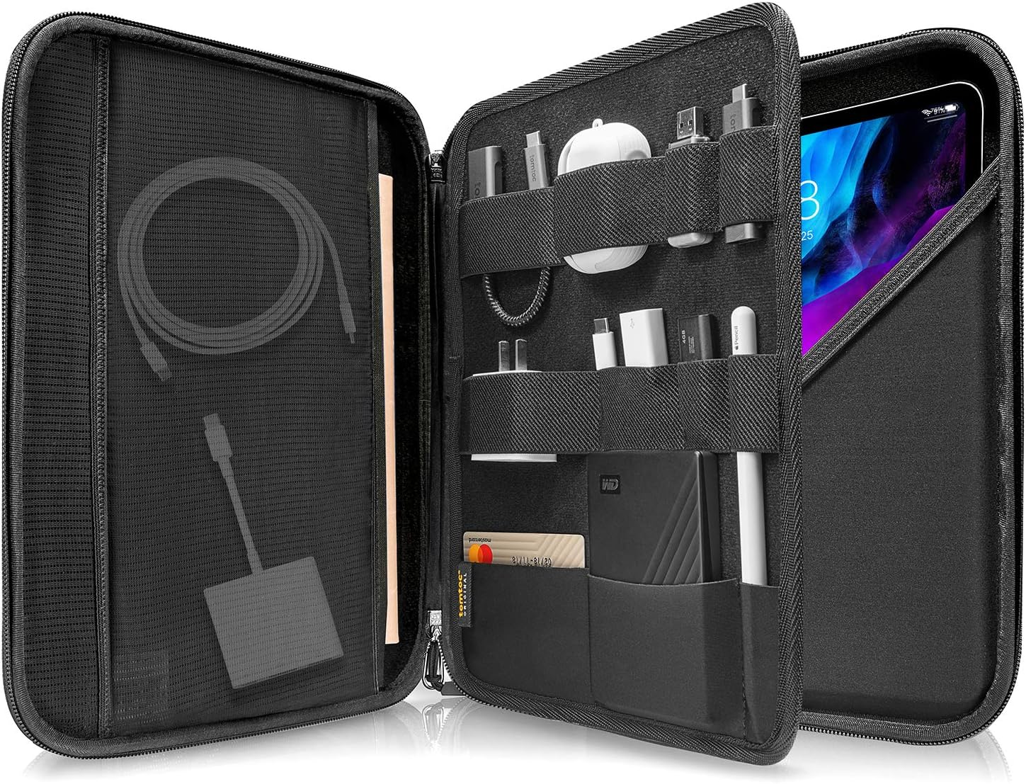 tomtoc Portfolio Tablet Case for 13-inch iPad Air 2026 (M4/M3/M2), iPad Pro 13-inch (M5/M4), 12.9-inch iPad Pro - Image 3