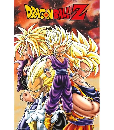 ドラゴンボールZ ポスター 34.5×38cm Amazon.com: Dragon Ball Z - Goku Feature Series Wall Poster, 34L