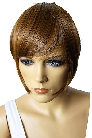 PRETTYSHOP Clip In Extension Haarverlängerung Pony Stirnfransen Haarteil Natürlich F8-2