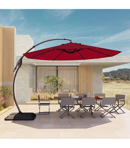 Garden Winds Replacement Canopy Top Cover Compatible with The Grand Patio Napoli 11FT Umbrella
