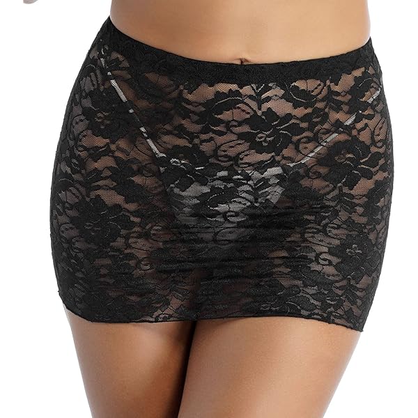 HQBORY - Falda Elástica De Piel De Cintura Alta Con Vendaje, Plateado, XXL