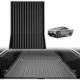 TripleAliners Truck Mat Compatible with 2023-2025 Tesla Cybertruck Accessories, Truck Bed Mat Heavy Duty Custom Fit All Weather Protection TPE Pickup Liner