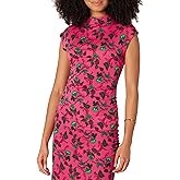 Amazon Essentials Women's Slim-Fit Extended-Sleeve Ruched Matte Jersey Top (Skirt Sold Separately)