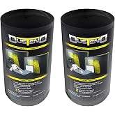 DustEND Fine Purification Computer Dust Filter, Model G3, Black, 2-Pack