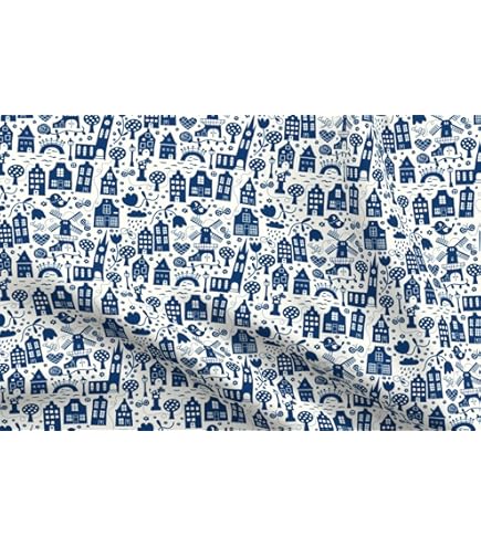 Amazon.com: Quilting Treasures Cotton Delftware Delft Pottery