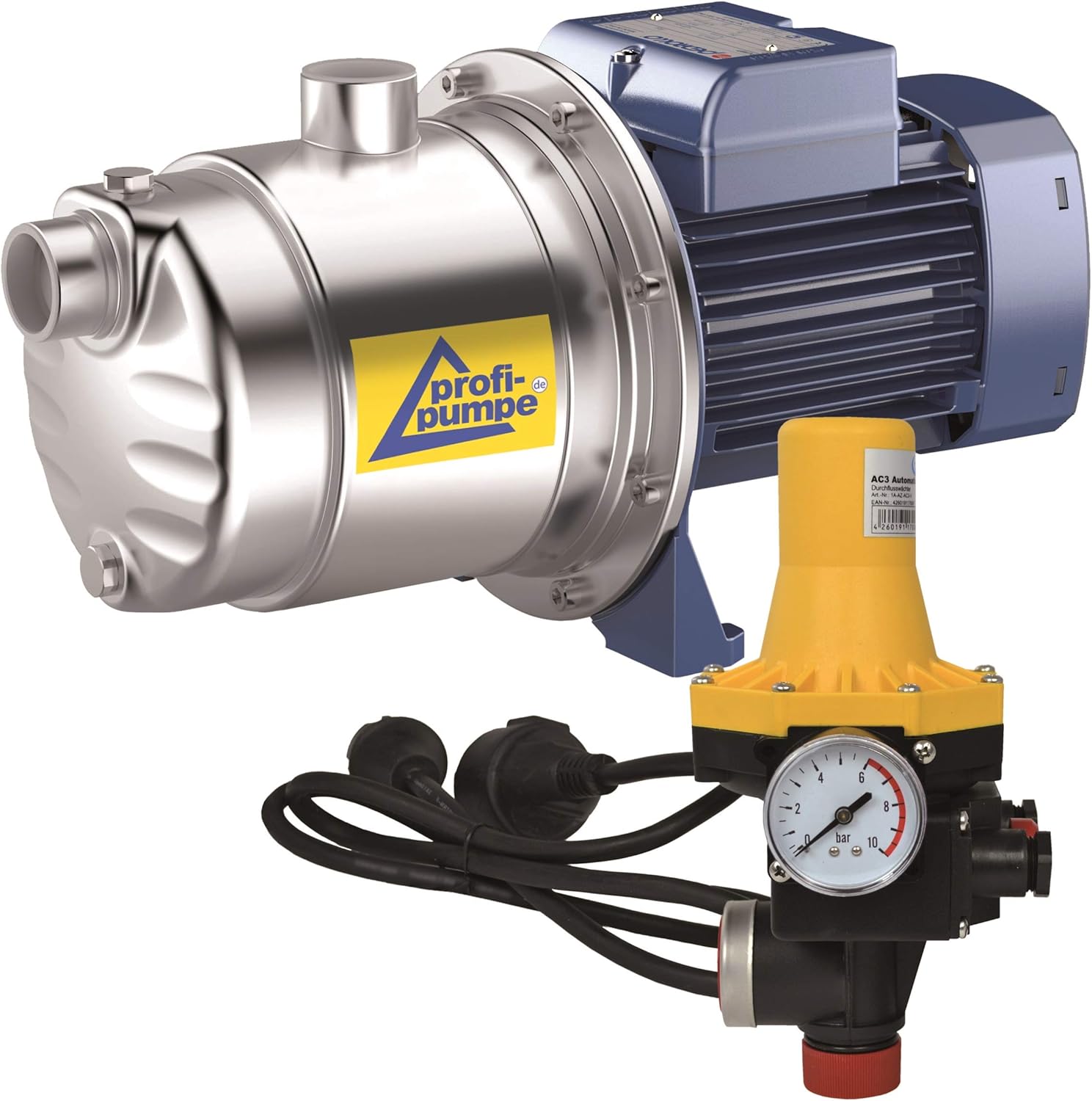 CENTRALINA IDRICA POMPA PER L'ACQUA DI CASE AUTOADESCANTE POMPA ROTATIVA 4CRm80 INNOTEC INNO