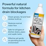 HG Kitchen Drain Unblocker 1 Litre Natural Enzymes Bio Deodoriser view 4