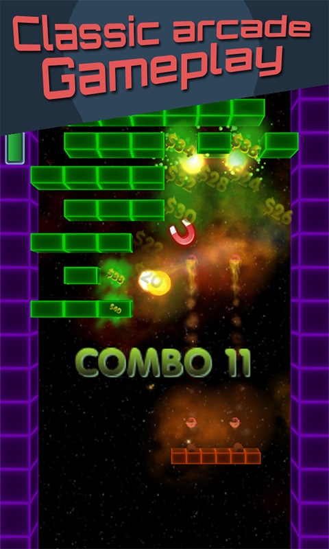 Brick Breaker 3d Classic Atari Arkanoid Breakout Amazon Co Jp Appstore For Android