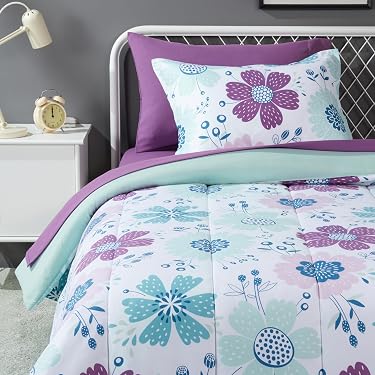 6-Piece Twin Bedding Set - Comforter & Sheet Set For Kids & Teens | Multiple Themes
