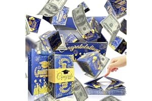 Graduation Surprise Explosion Gift Box, Funny Pop Up Cash from Money Case for Her Him Preschool High School College, DIY Nove