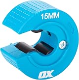 OX Tools Pro Copper Pipe Cutter 15mm Automatic Single Handed Tool view 1