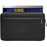 tomtoc Light-A18 Slim 15.6 Inch Portable Monitor Case with Acessories Storage, Light Protective Carrying Sleeve for Most 15.6 in Portable Monitors with Eco-Friendly Fabric