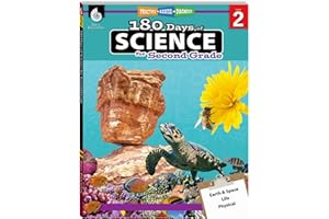 Shell Education 180 Days™: Science, Earth and Space Science for 2nd Grade Practice Workbook for Classroom and Home, Cool and Fun Practice Created by Teachers