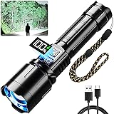 KNIBO Rechargeable Flashlight 3000 High Lumens, LED