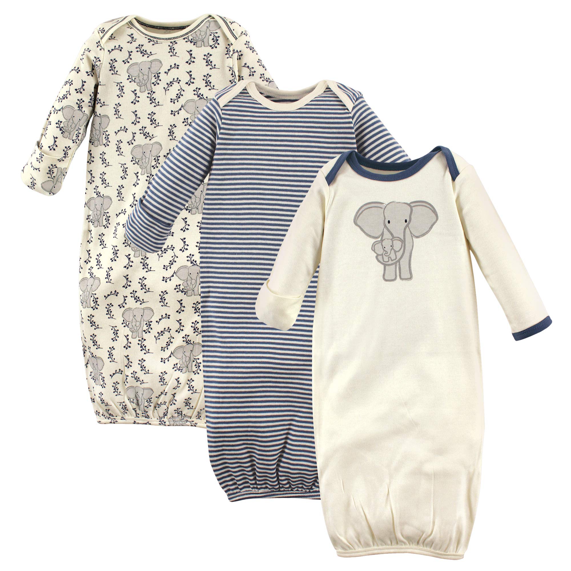 Touched by Nature Unisex Baby Organic Cotton Gowns