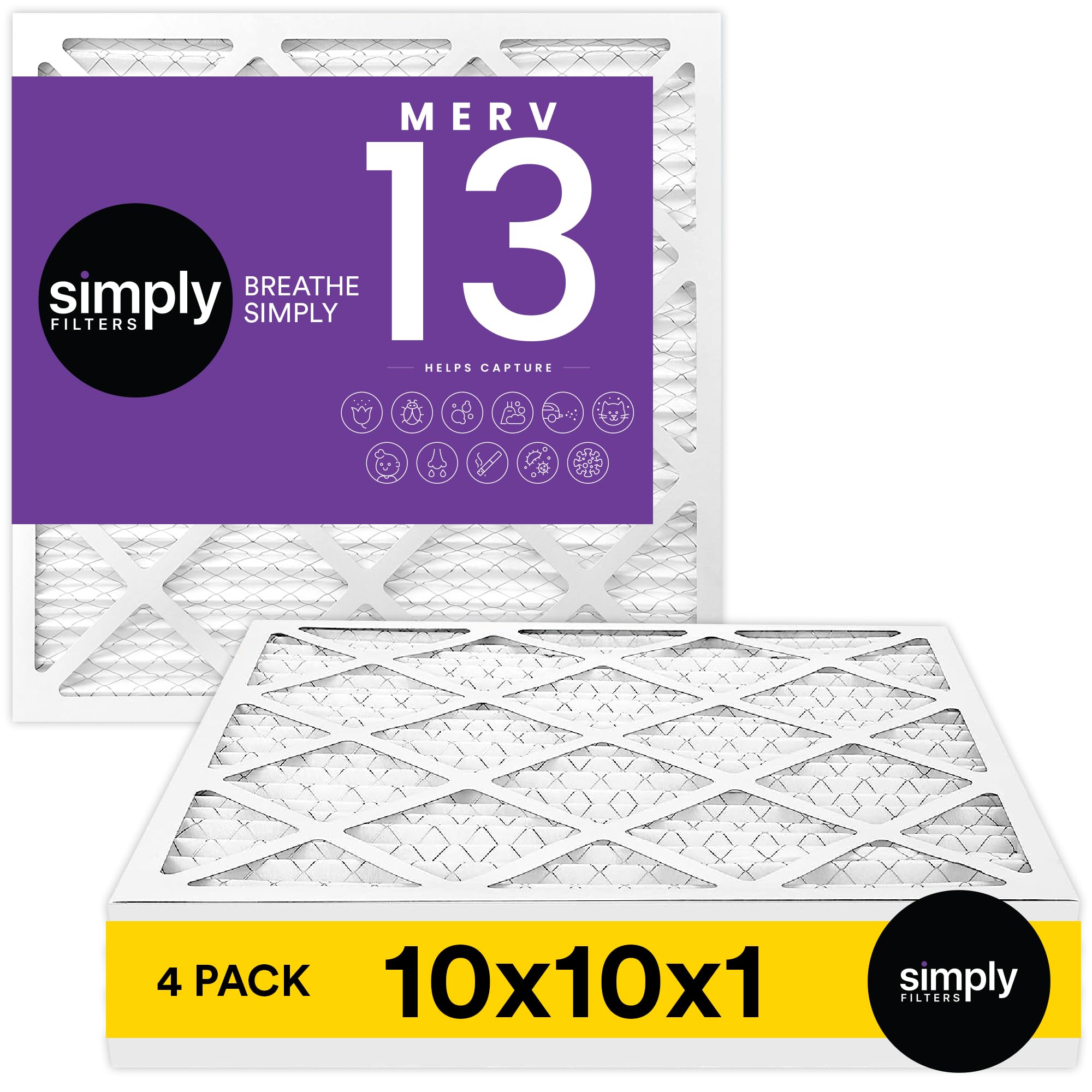 Simply by MervFilters, 14x25x1 Air Filter, MERV