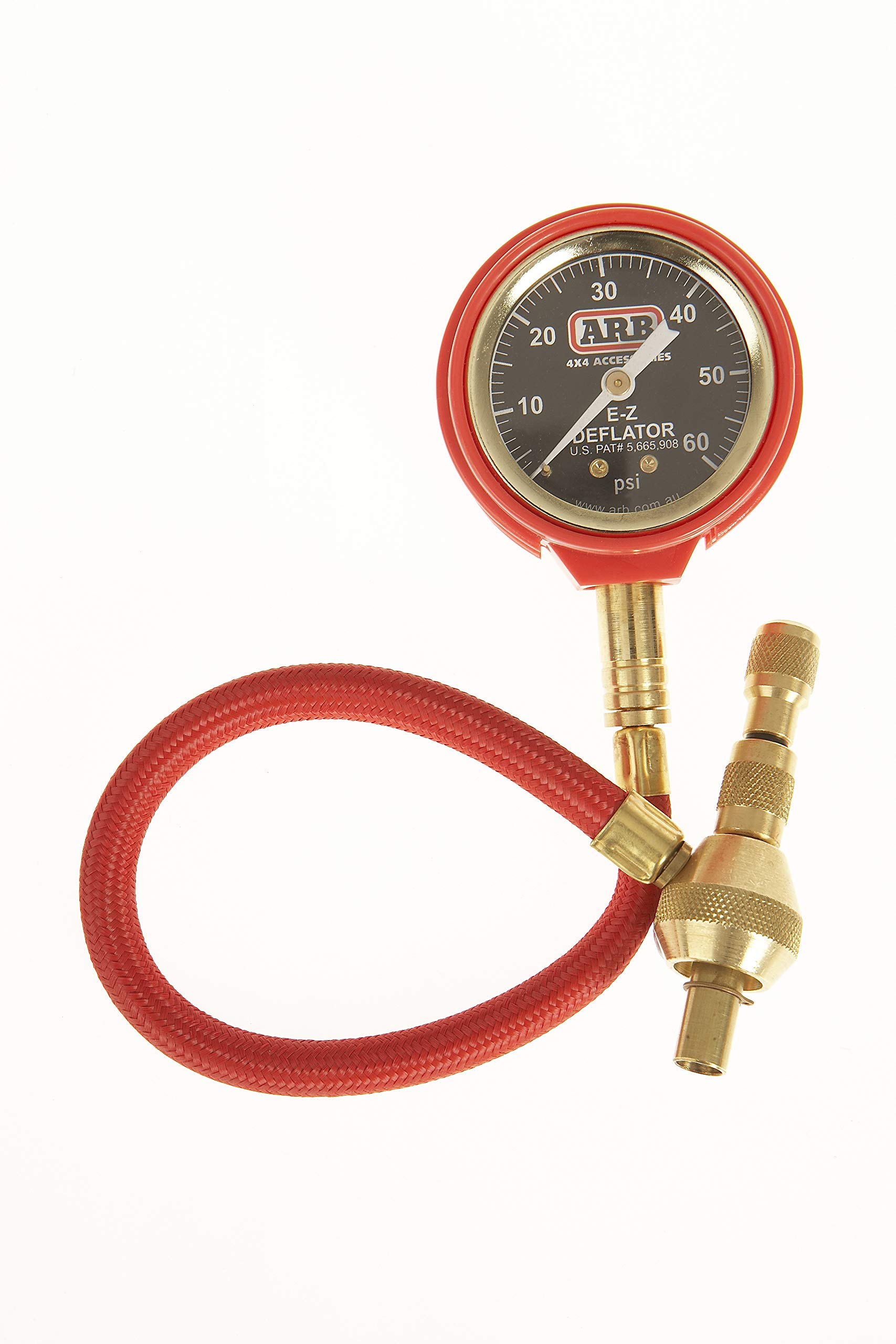 ARB ARB505 EZ Deflator Kit 1060 PSI Tire Pressure Gauge Rapid Air