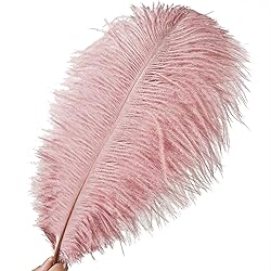Soarer Pink Craft Ostrich Feathers - 30pcs 8-10