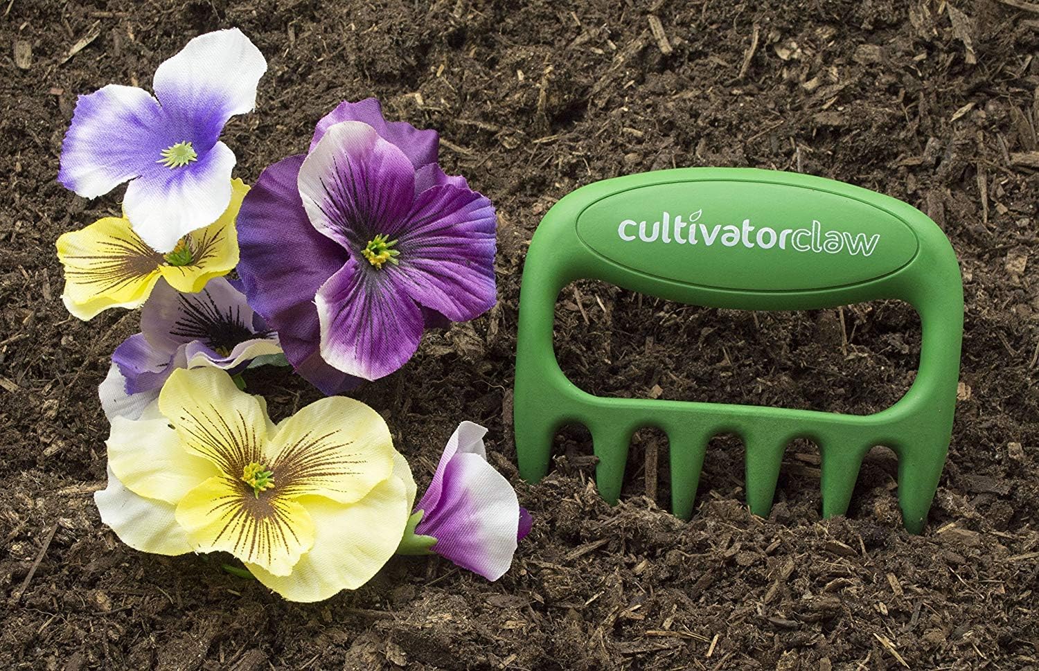 Bear Paws Cultivator Claw - Ergonomic Gardening Tools - Hand Held Garden Tool - Hand Rake - Strong Nylon Weeder - Manual Weeding, Aerating, Cultivating : Garden & Outdoor