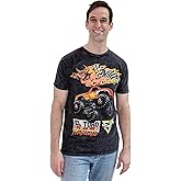 Monster Jam Adult T-Shirt Grave Digger El Toro Loco Megalodon