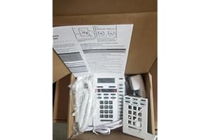 Vista 200 Corded Telephone with Caller ID and Speed Dial, White