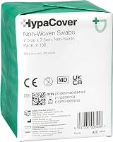 Safety First Aid Group HypaCover Non-Woven Swabs 7.5x7.5cm Pack of 100 view 2