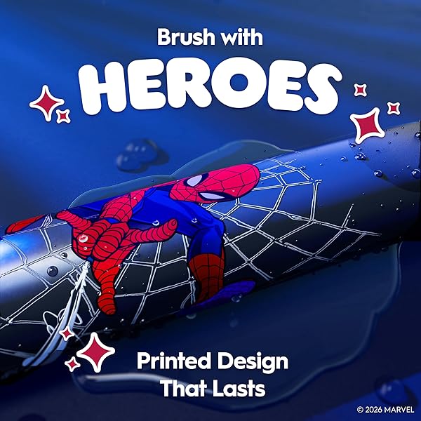 ORAL-B IO KIDS LIMITED RECHARGEABLE ELECTRIC POWERED TOOTHBRUSH, SPIDERMAN WITH 1 GENTLE CARE BRUSH HEAD – AUTOMATIC PRESSURE SENSOR TO PROTECT GUMS – 3 CLEANING SETTINGS – 2 MIN MUSIC TIMER