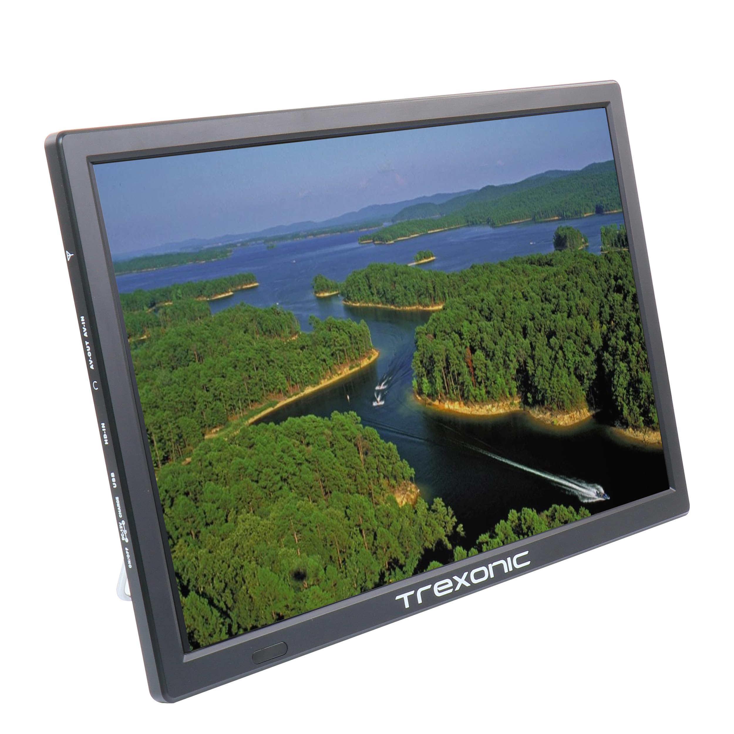 Photo 1 of ***SCREEN NOT WORKING***Trexonic Portable Rechargeable 15.4 Inch LED TV with HDMI, SD/MMC, USB, VGA, AV in/Out & Built-in Digital Tuner, TRX-D15