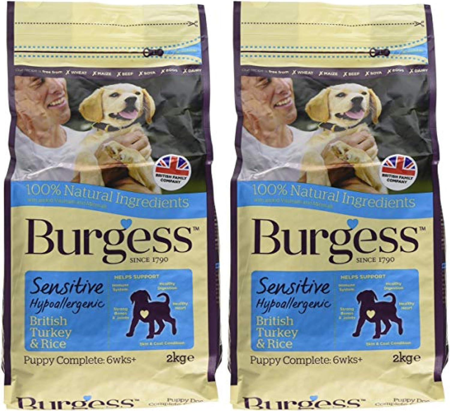 burgess sensitive turkey and rice