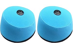 PURESTURDY 2 Pack Dirt Bike Air Filter for YZ250 YZ125 YZ250F AFR-2401-00 ProFilter,Blue