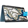 HP X360 14" HD Touch Chromebook, Intel Celeron N4120, 4GB RAM, 64GB eMMC, Intel UHD Graphics 600, Forest Teal, Chrome OS, 14a-ca0790wm